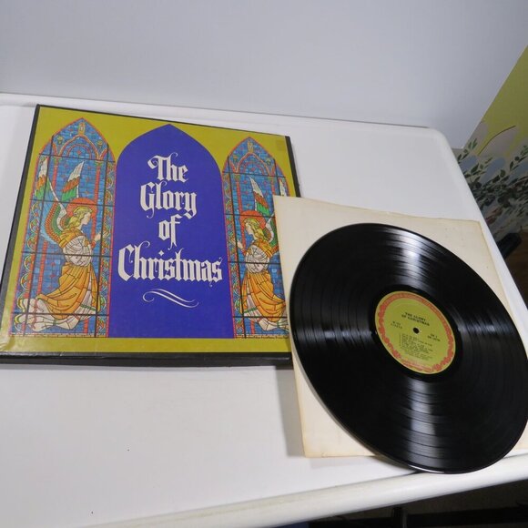 The Glory of Christmas (3) LP Vinyl Records Org.Box Columbia Musical Treasure - Picture 1 of 13